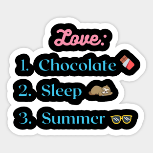 Funny inscriptions -  love Sticker